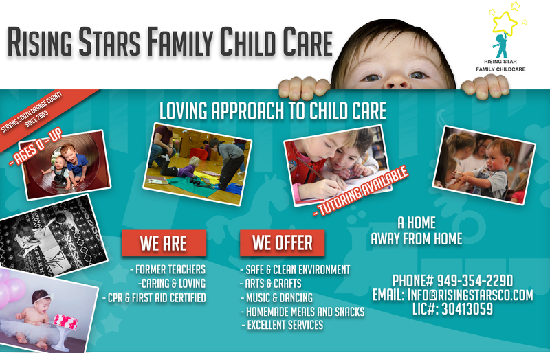 Rising Stars Family Child Care Logo
