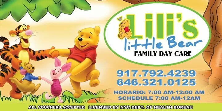 Lili's Little Bear Family Day Care Logo