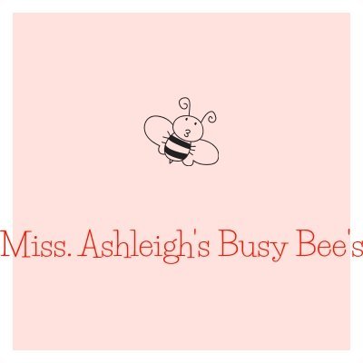 Miss. Ashleigh's Busy Bee's Logo