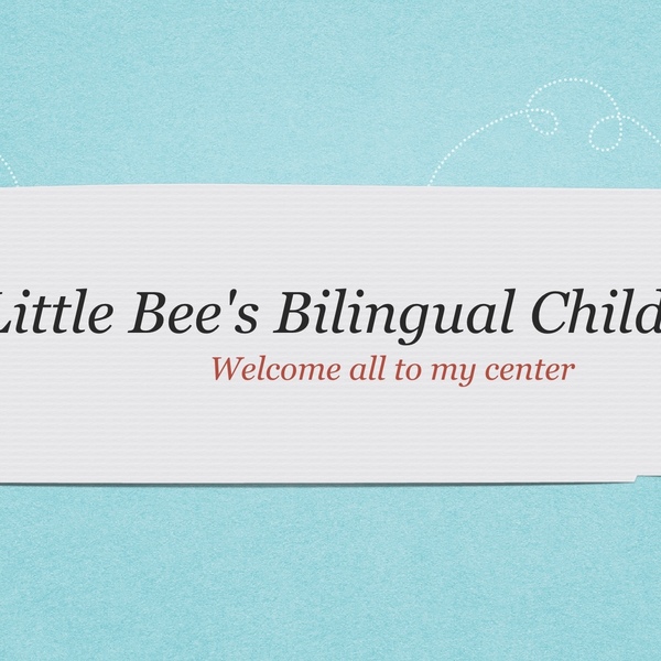 Little Bee's Bilingual Childcare Logo
