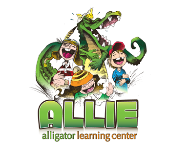 Allie Alligator Learning Center Logo