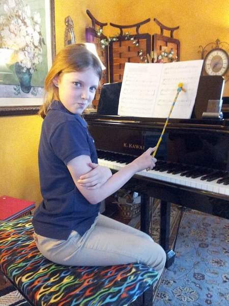 Piano Lesson with Julie