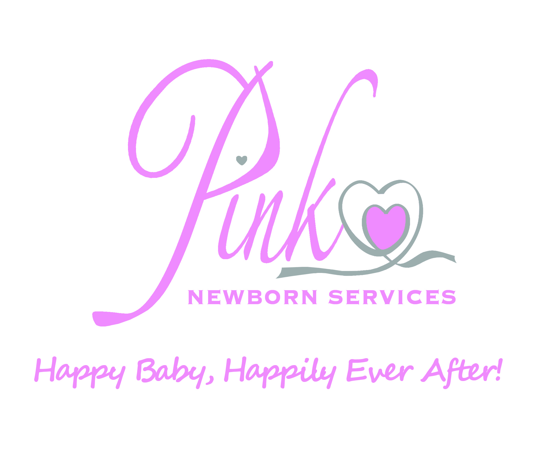 Pink Newborn Services Logo