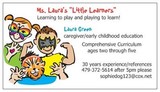 Ms. Laura's "Little Learners"