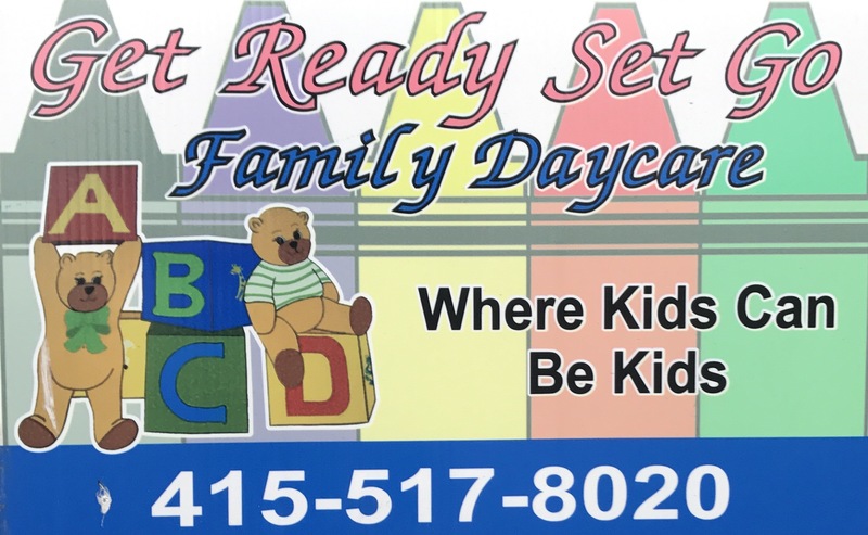 Get Ready Set Go Family Daycare Logo