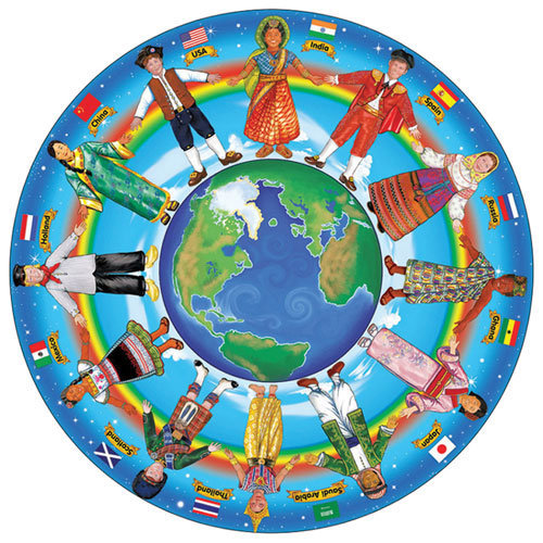 Children Around The World Day Care Logo