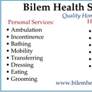 Bilem Health Services