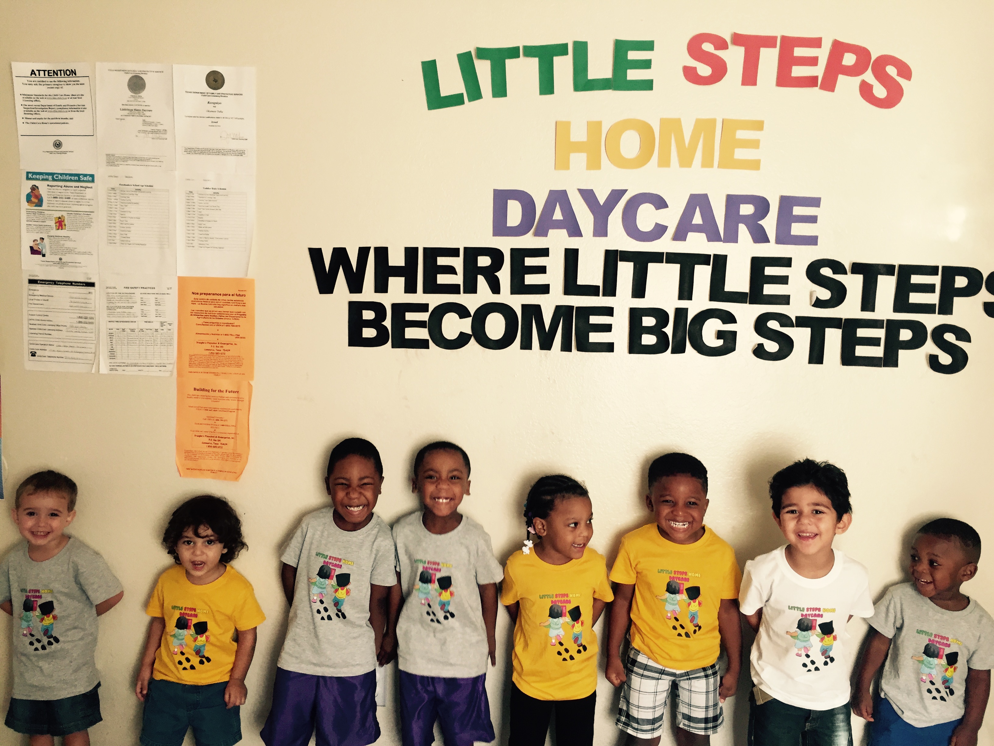 Little Steps Daycare Logo