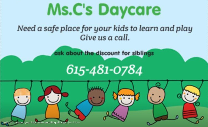 Ms. C's Childcare Logo