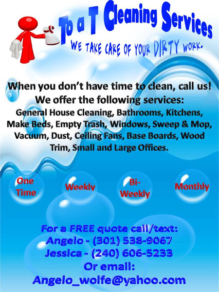 To A T Cleaning Service