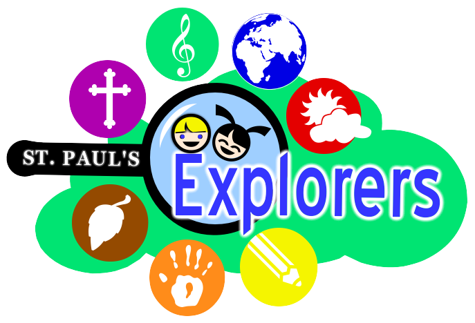 St. Paul's Explorers Preschool Logo