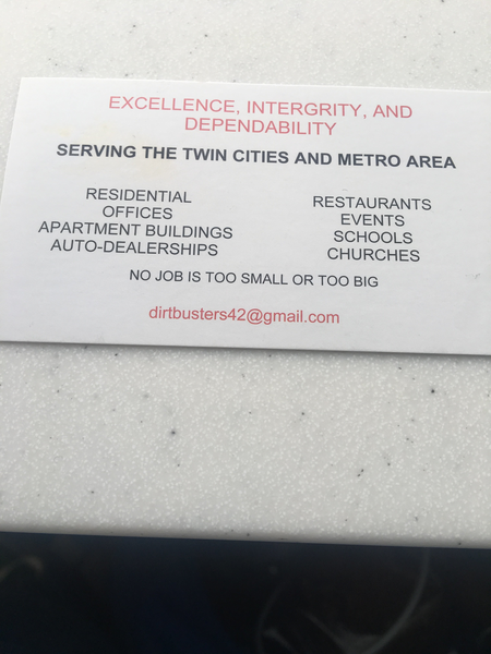 DirtBuster Cleaning Services