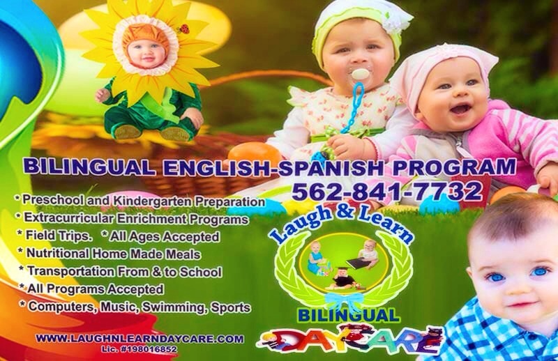 Laugh N Learn Bilingual Daycare Logo