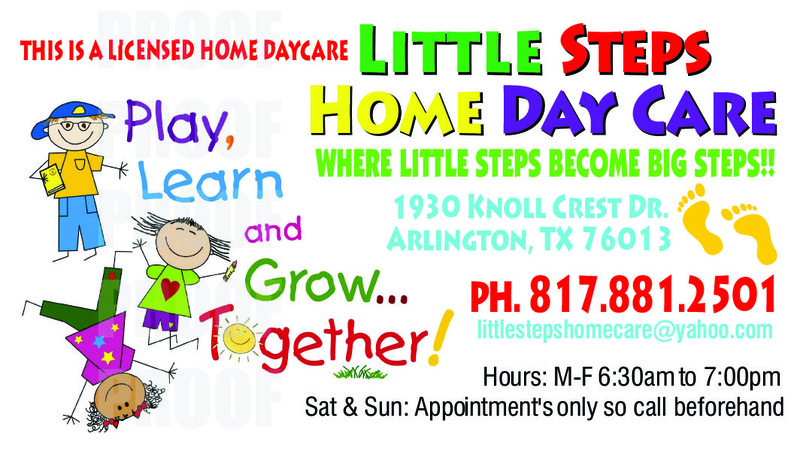 Little Steps Home Day Care Logo