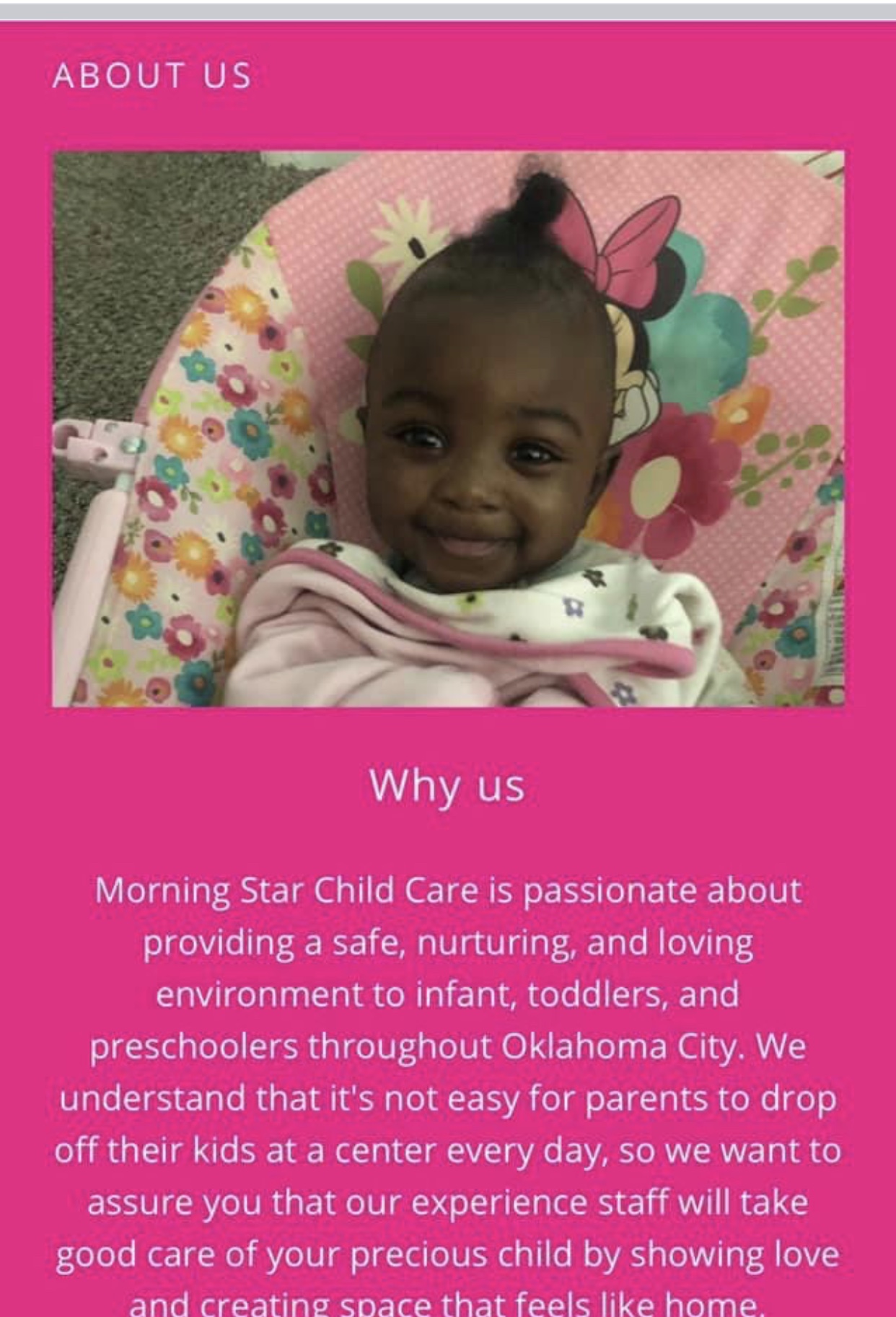 Morning Star Child Care / Preschool Logo