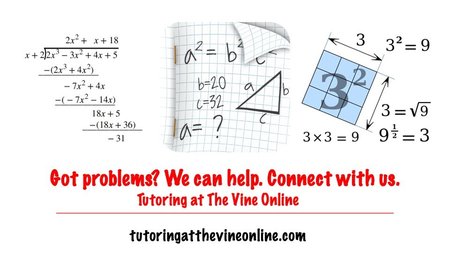 Tutoring at The Vine Online