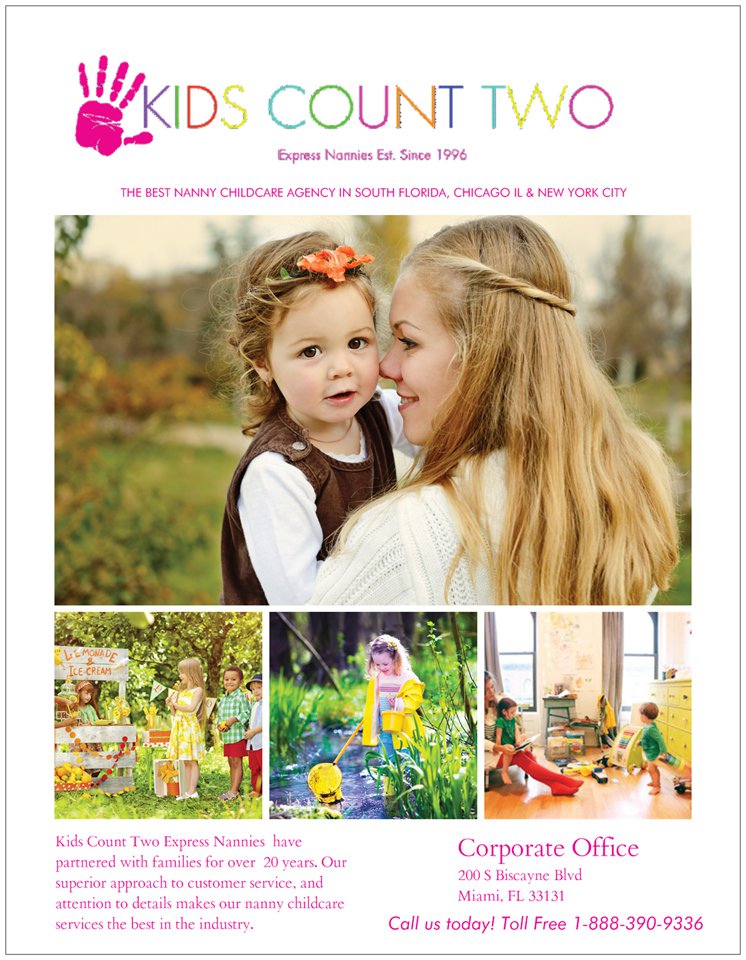 Kids Count Two Express Nannies Inc. Logo