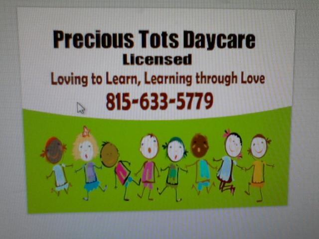Precious Tots Daycare Logo