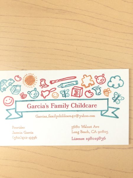 Garcia's Family Daycare Logo