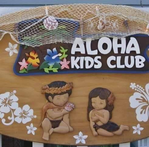 Aloha Kids Club And Mores Family Child Care Logo