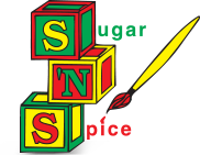 Sugar 'n Spice, Acadiana's Preschool Logo