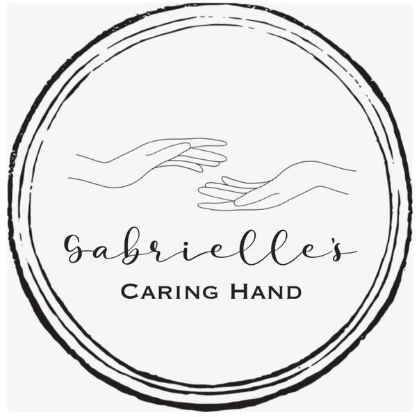 Gabrielle's Caring Hand Logo