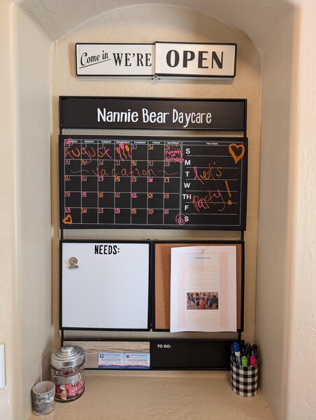 Nannie Bear Daycare Logo