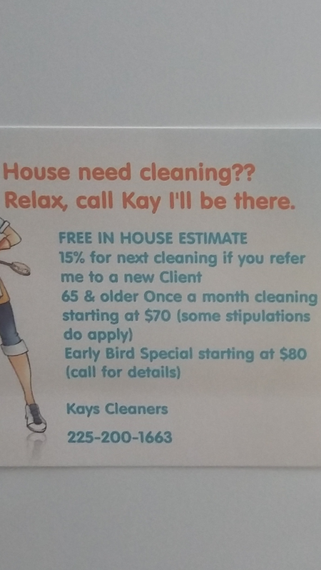 Kay's Cleaner