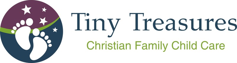 Tiny Treasures Christian Family Child Care Logo