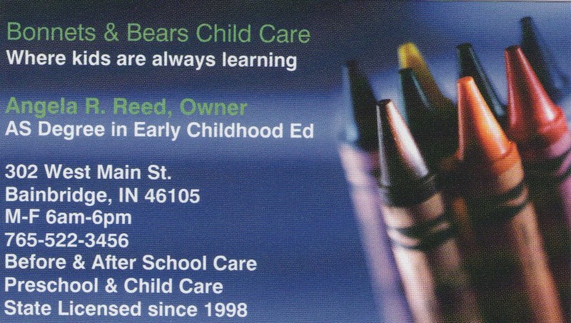 Bonnets And Bears Child Care Logo