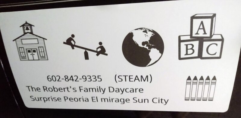 The Roberts Family Daycare Logo