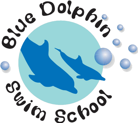 Blue Dolphin Swim School Logo