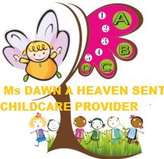 A Heaven Sent Child Care Provider Logo