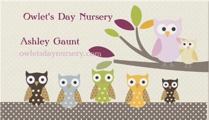 Owlet's Day Nursery Logo