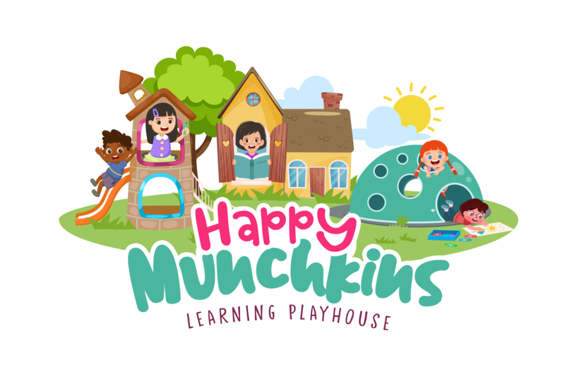 Happy Munchkins Learning Playhouse Logo