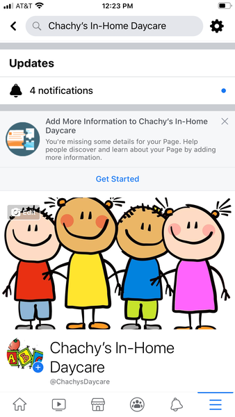 Chachy's Day Care Logo