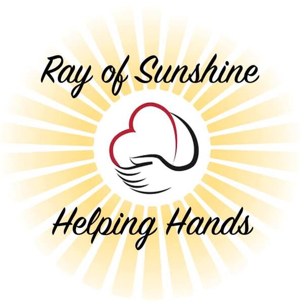 Ray Of Sunshine Helping Hands Logo