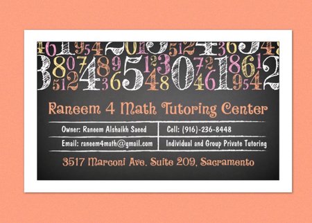 Raneem 4 Math Tutoring Center