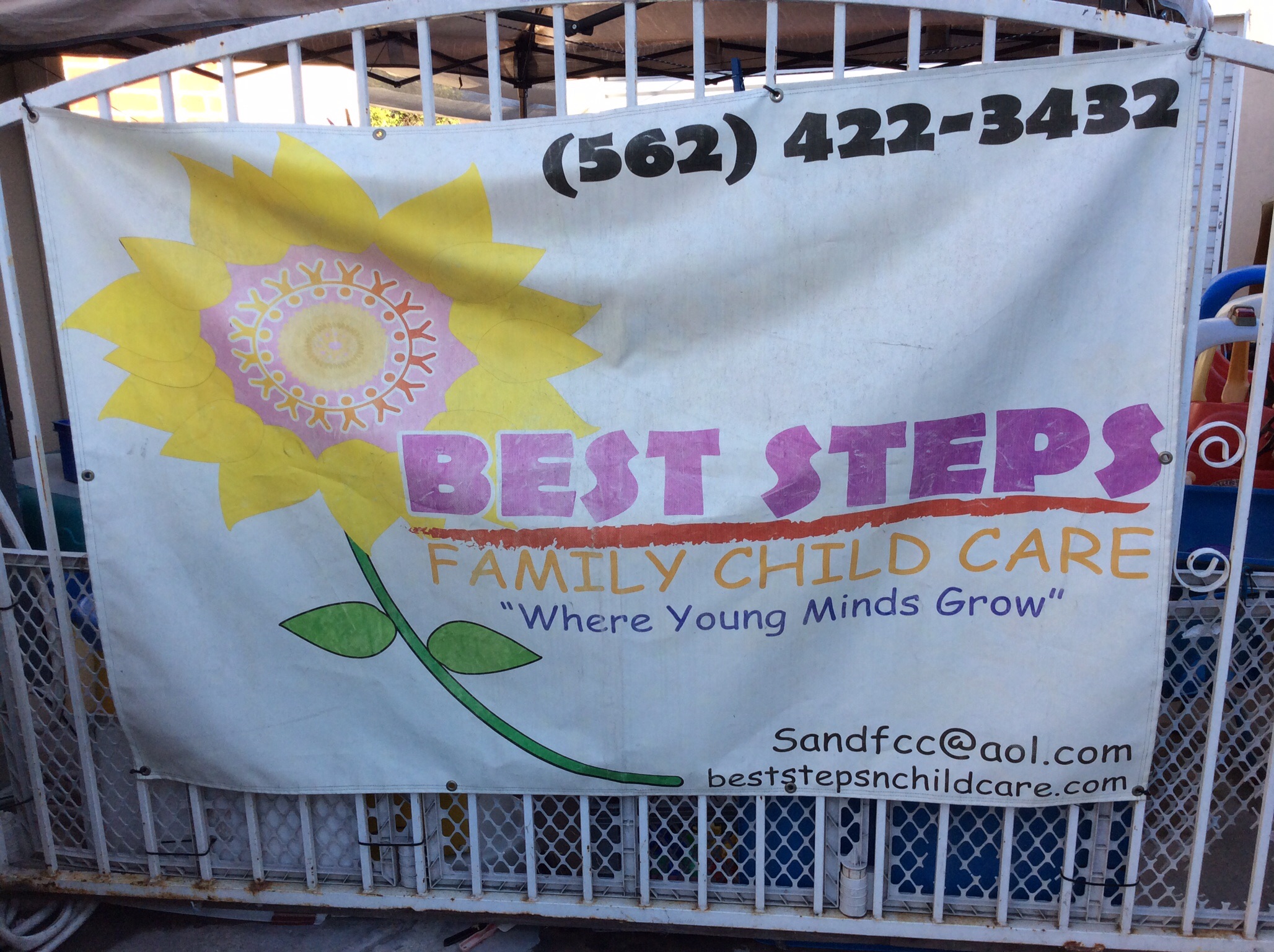 Best Steps Family Child Care Logo