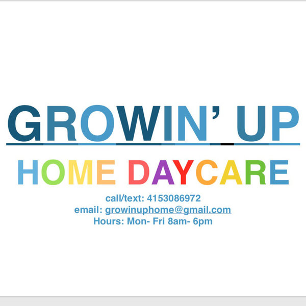 Growinup Home Daycare Logo