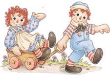 Raggedy Ann And Andy Preschool And Daycare Logo