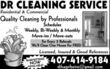 Dr Cleaning Service