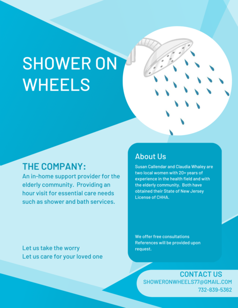 Shower On Wheels Logo