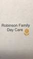 Robinson Family Day Care