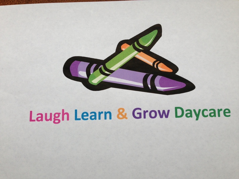 Laugh Learn & Grow Daycare Logo