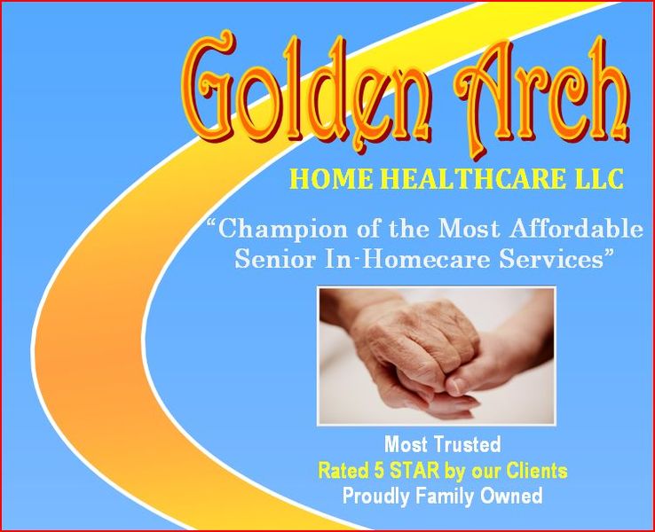 Golden Arch Home Health Care Llc, A Domestic Referral Agency Logo