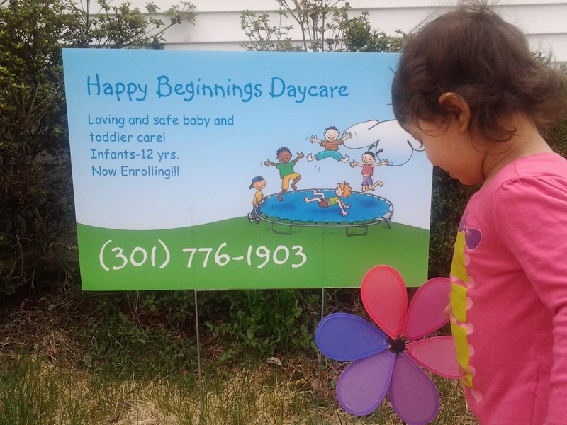 Happy Beginnings Daycare Logo