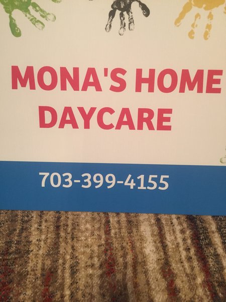 Mona's Home Daycare Logo