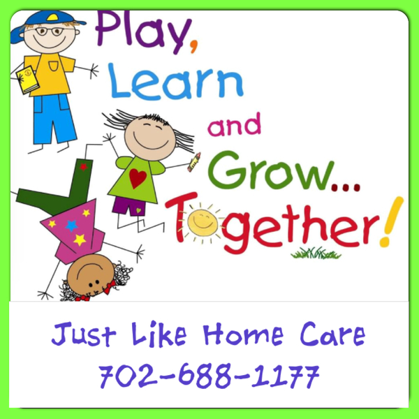 Just Like Home Care (in My Home) Logo