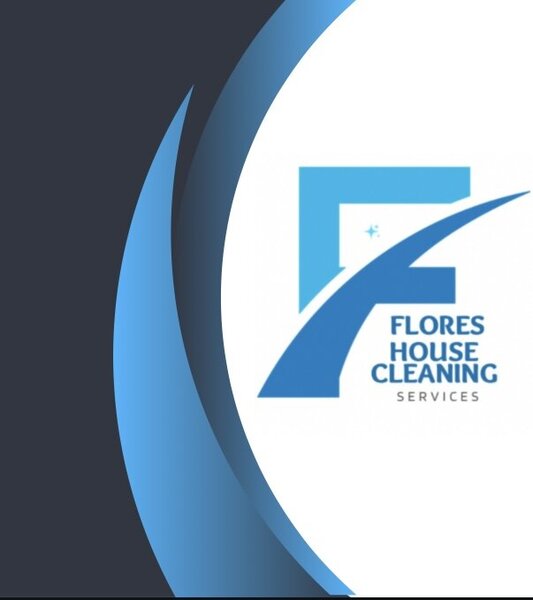 Flores House Cleaning Logo